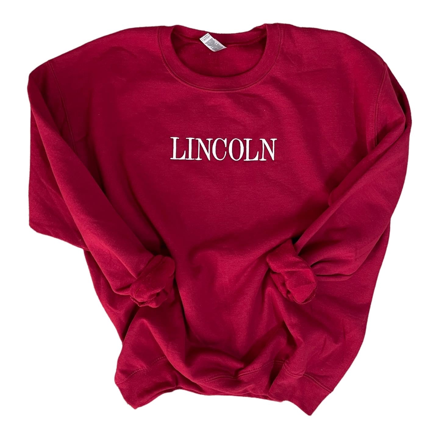 LINCOLN embroidered sweatshirt