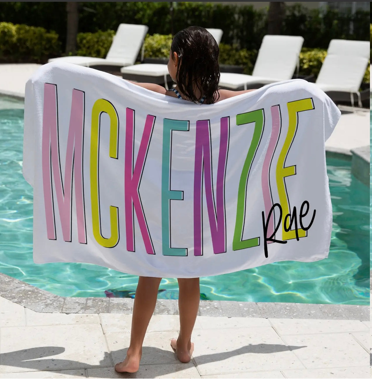 CUSTOM NAME TOWELS- PREORDER