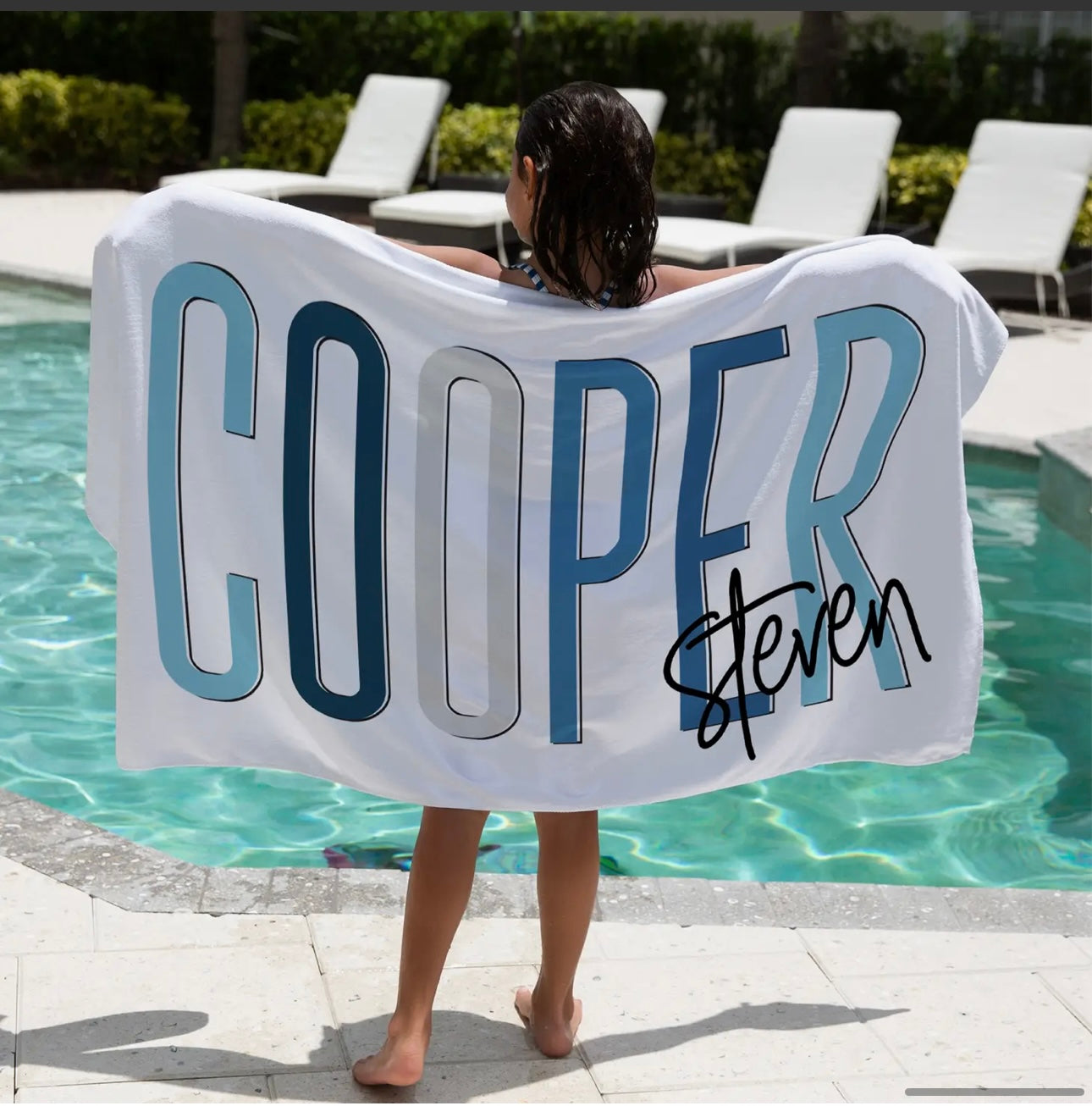 CUSTOM NAME TOWELS- PREORDER