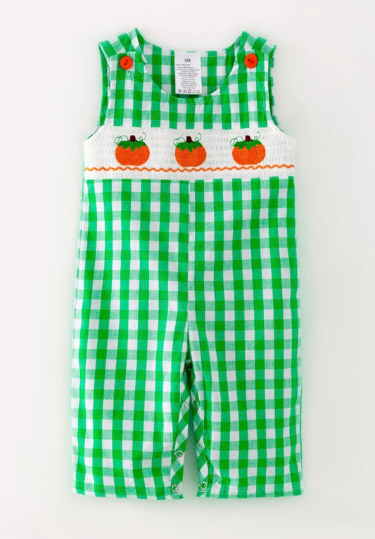 Pumpkin Boys Romper