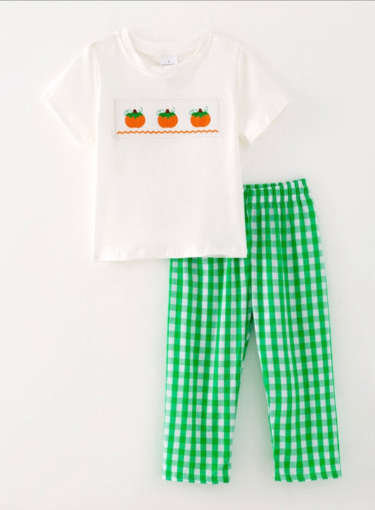 Boys Halloween Pants Set