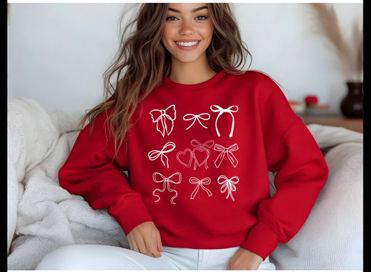 Bow sweatshirt