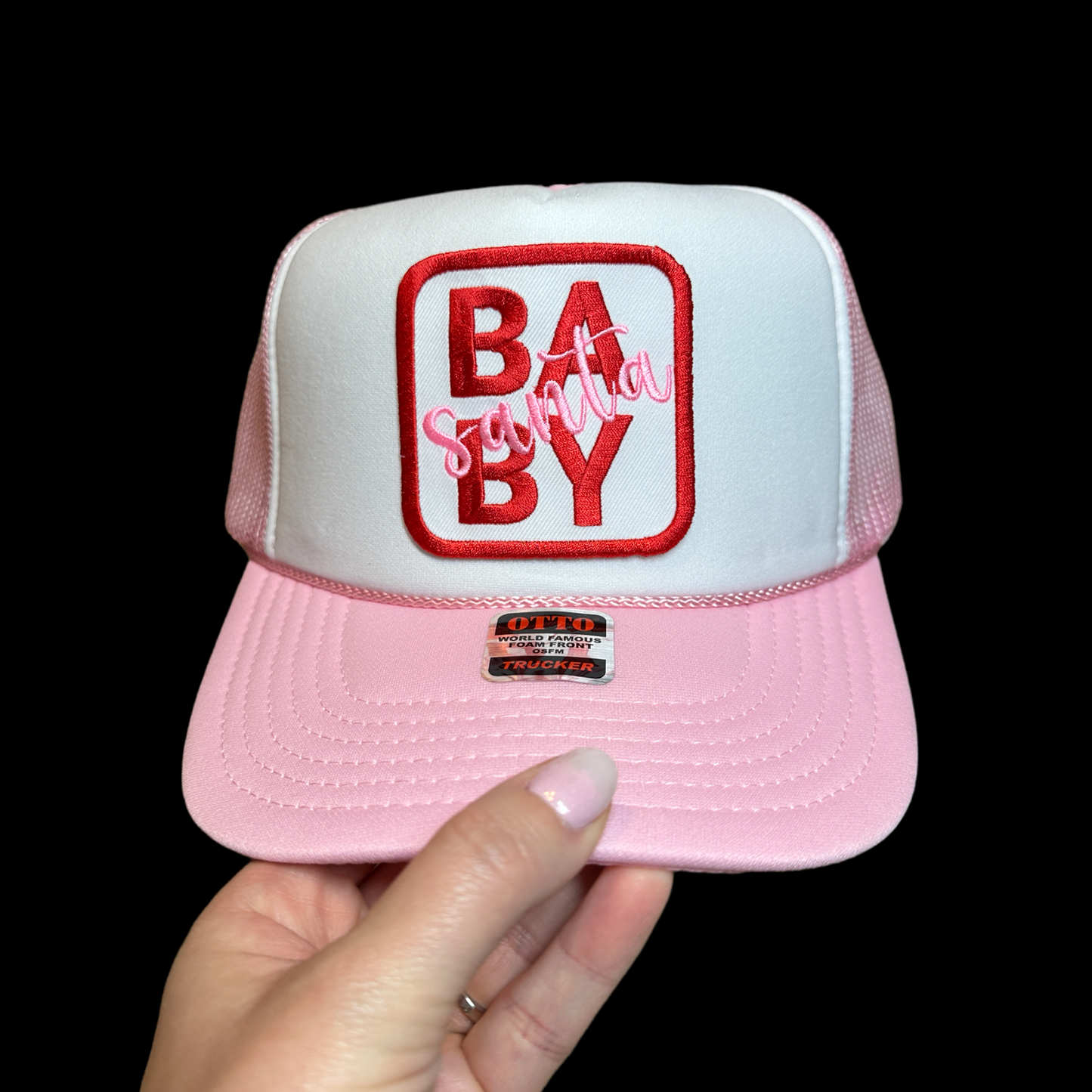 Foam Trucker Hat w Custom Patch