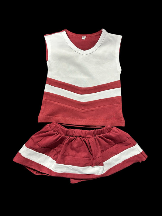 Maroon Cheer Uniform