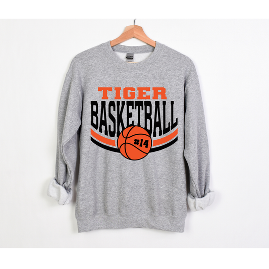 Gray Tiger Sweatshirt