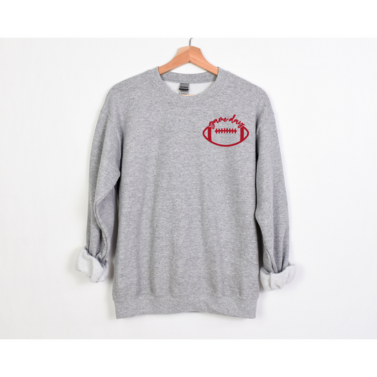 GAME DAY embroidered sweatshirt