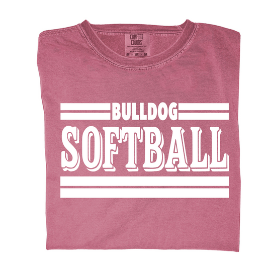 Comfort color Softball