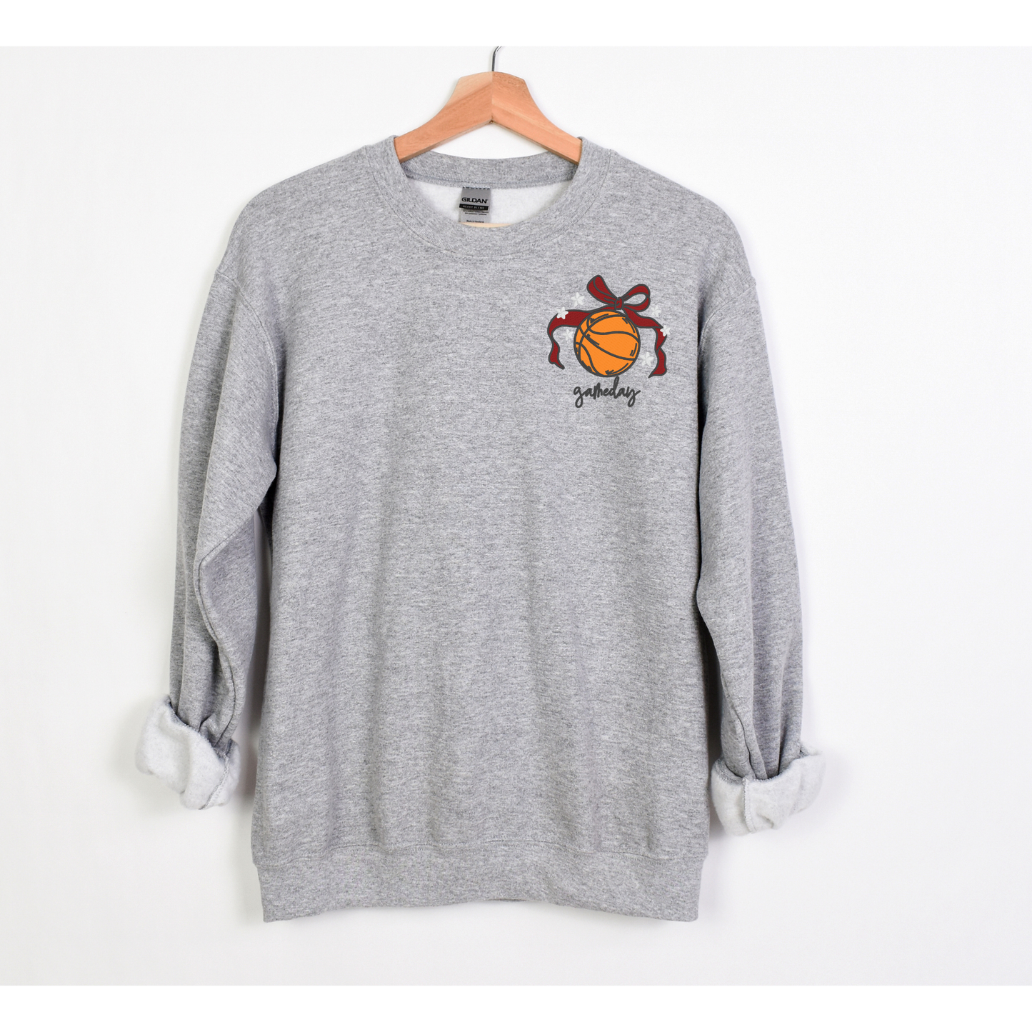 Basketball embroidery