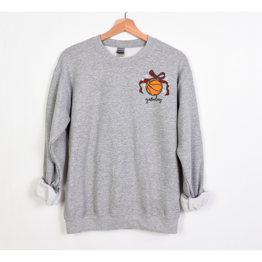 Basketball embroidery