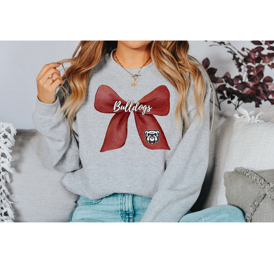 Bulldog Bow sweatshirt