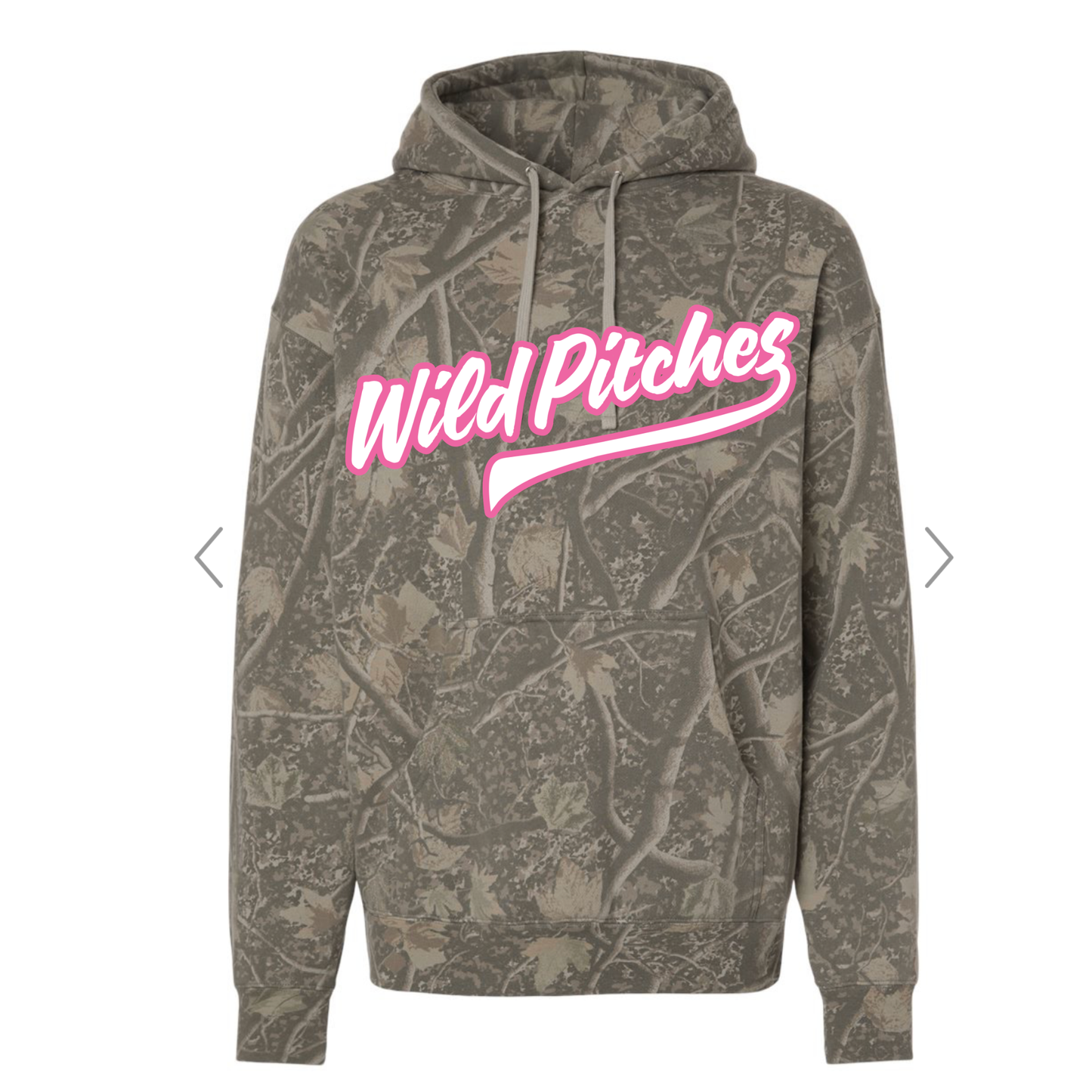 Wild Pitches Camo Hoodie
