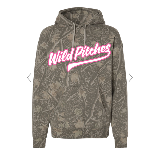 Wild Pitches Camo Hoodie