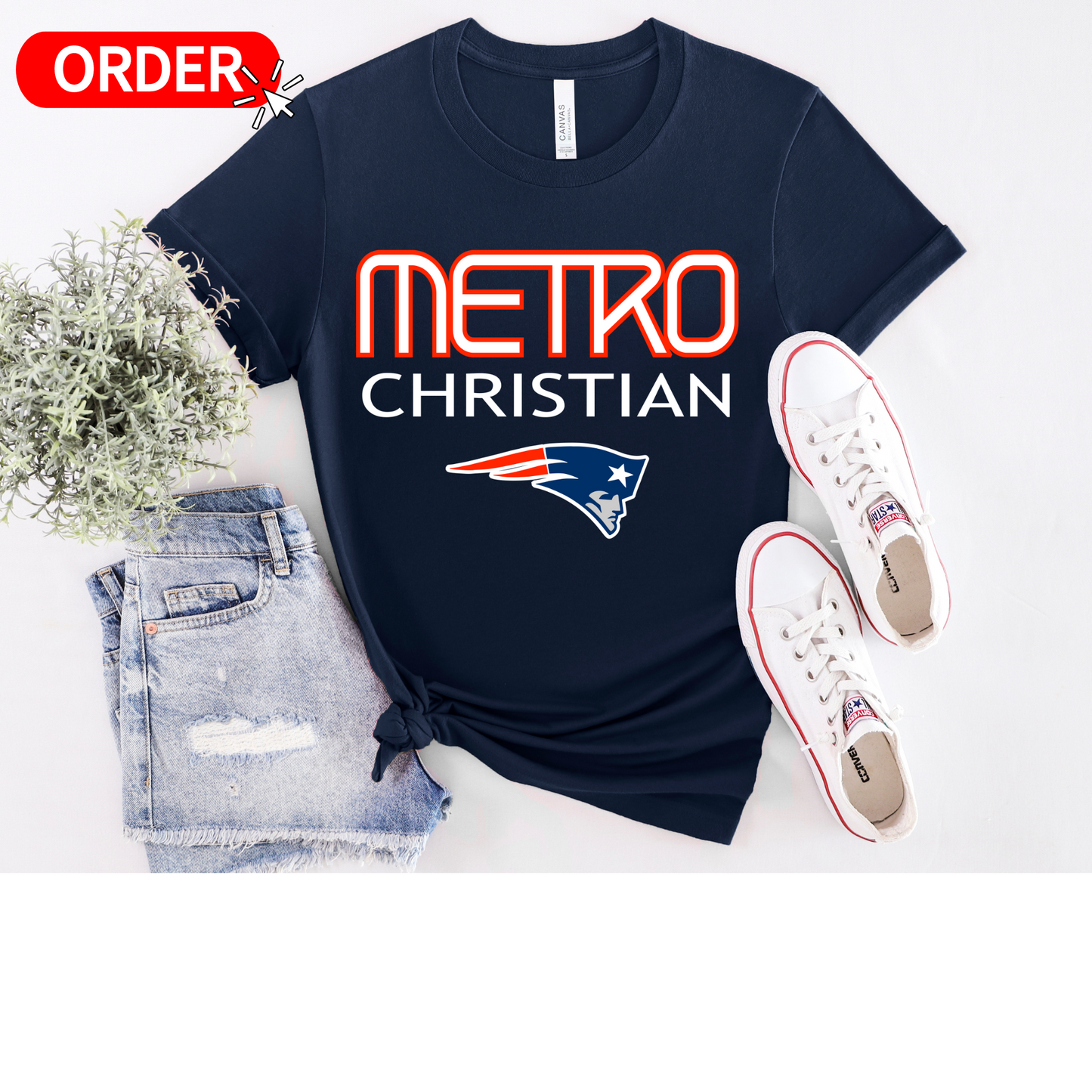 METRO christian tee