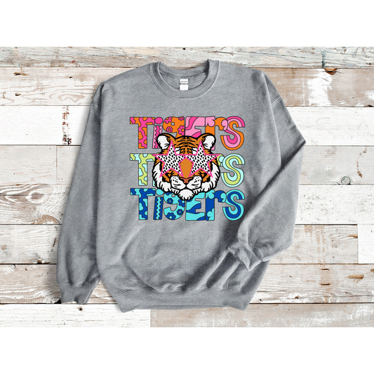 Tiger star glasses sweatshirt